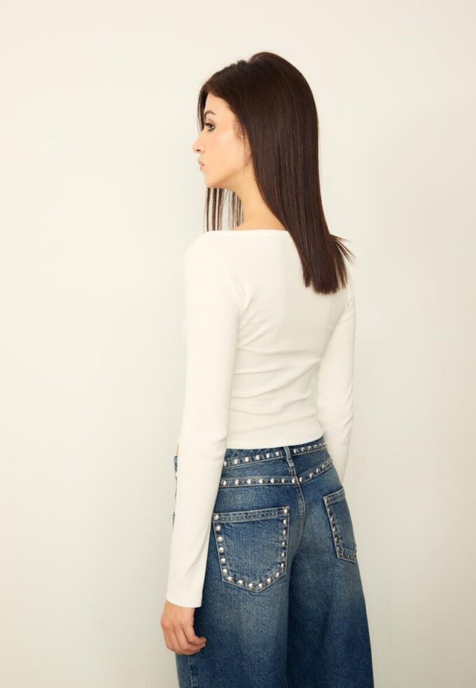 Camicetta con bottoni