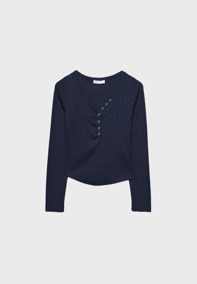 Camicetta con bottoni