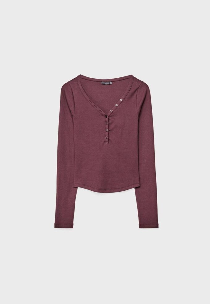 Camicetta con bottoni