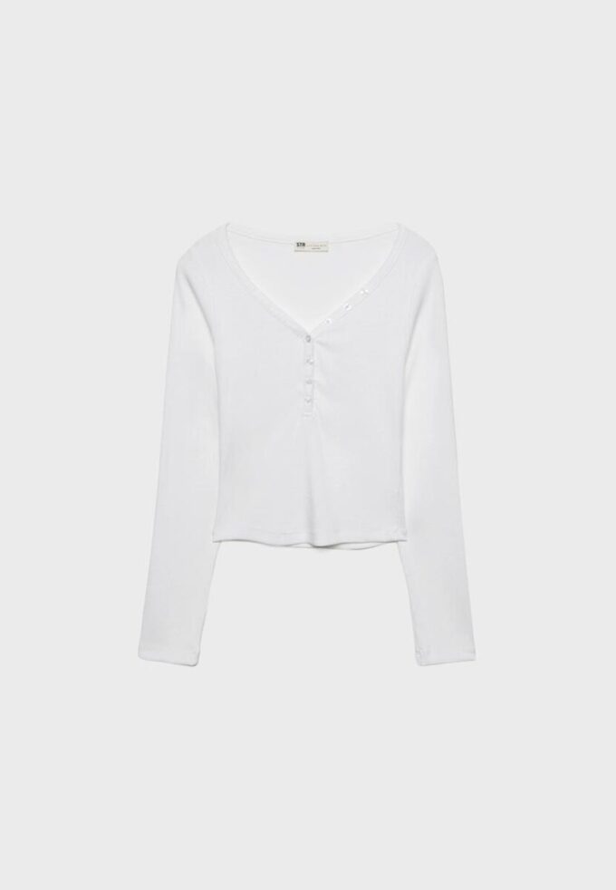 Camicetta con bottoni