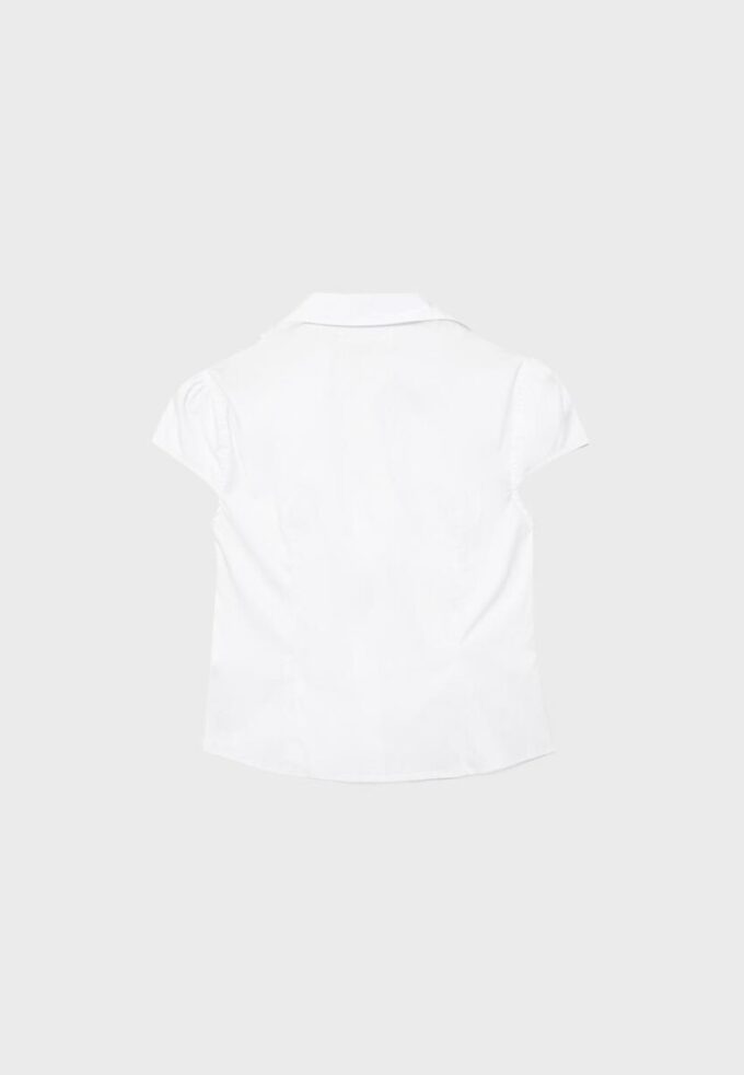 Camicia aderente a maniche corte in pantaloncini