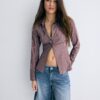 Camicia aderente a righe Basic Camicia aderente a righe Basic