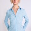 Camicia aderente a righe Basic Camicia aderente a righe Basic