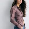 Camicia aderente a righe Basic Camicia aderente a righe Basic
