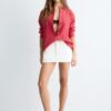 Camicia basic a righe in popeline con tasca Camicia basic a righe in popeline con tasca