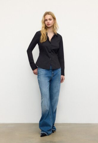 Camicia basic aderente