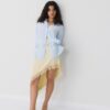 Camicia basic in doppio tessuto