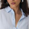 Camicia basic in doppio tessuto
