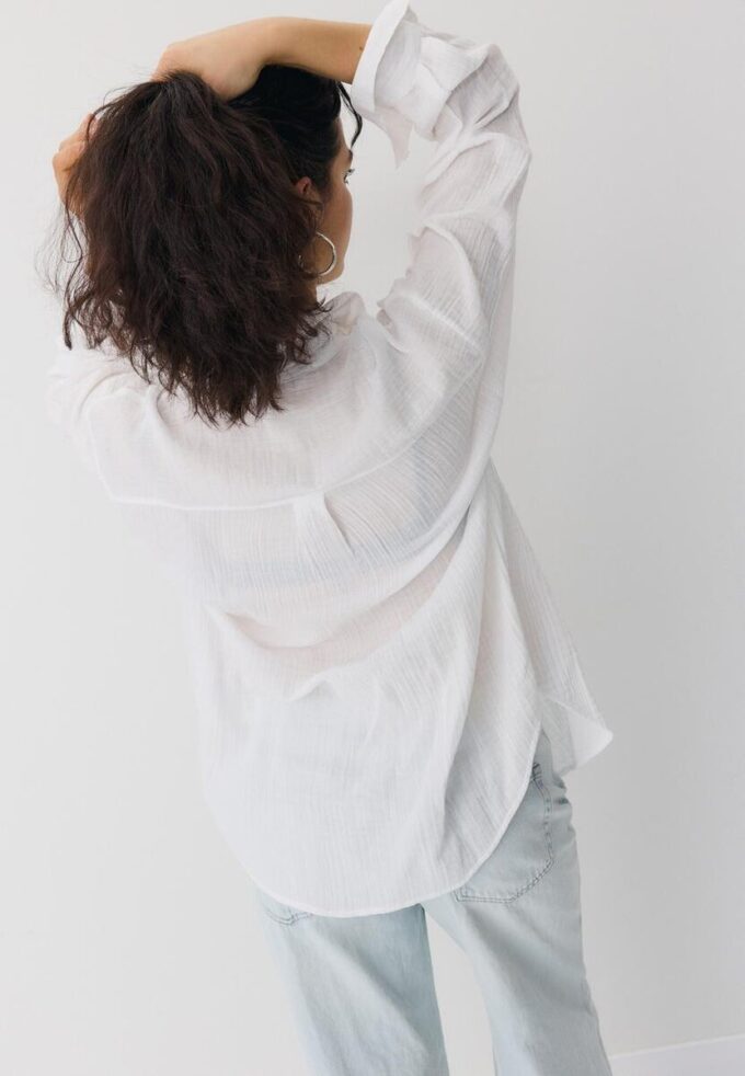Camicia basic in doppio tessuto Camicia basic in doppio tessuto