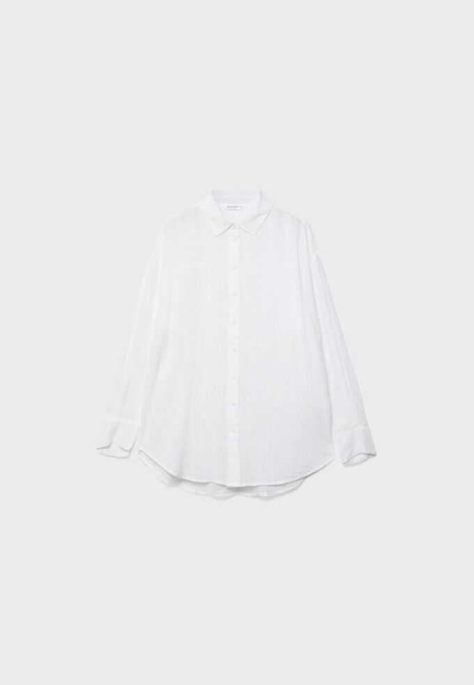 Camicia basic in doppio tessuto Camicia basic in doppio tessuto