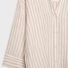 Camicia con maniche a kimono effetto lino Camicia con maniche a kimono effetto lino