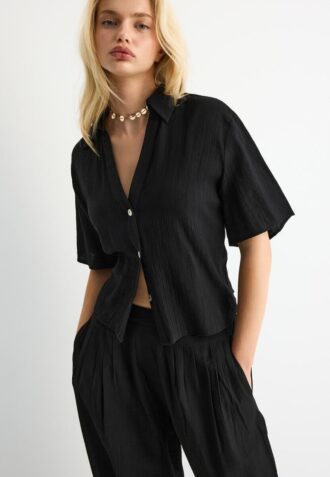 Camicia fluida abbottonata