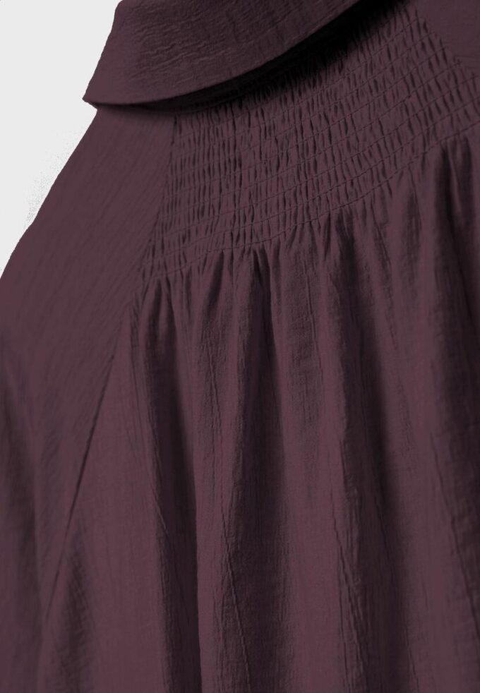 Camicia fluida abbottonata