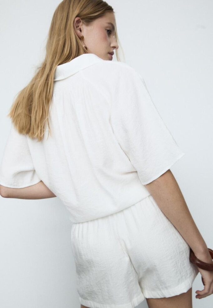 Camicia fluida abbottonata Camicia fluida abbottonata