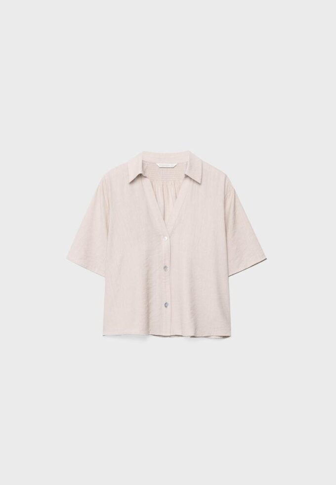 Camicia fluida abbottonata