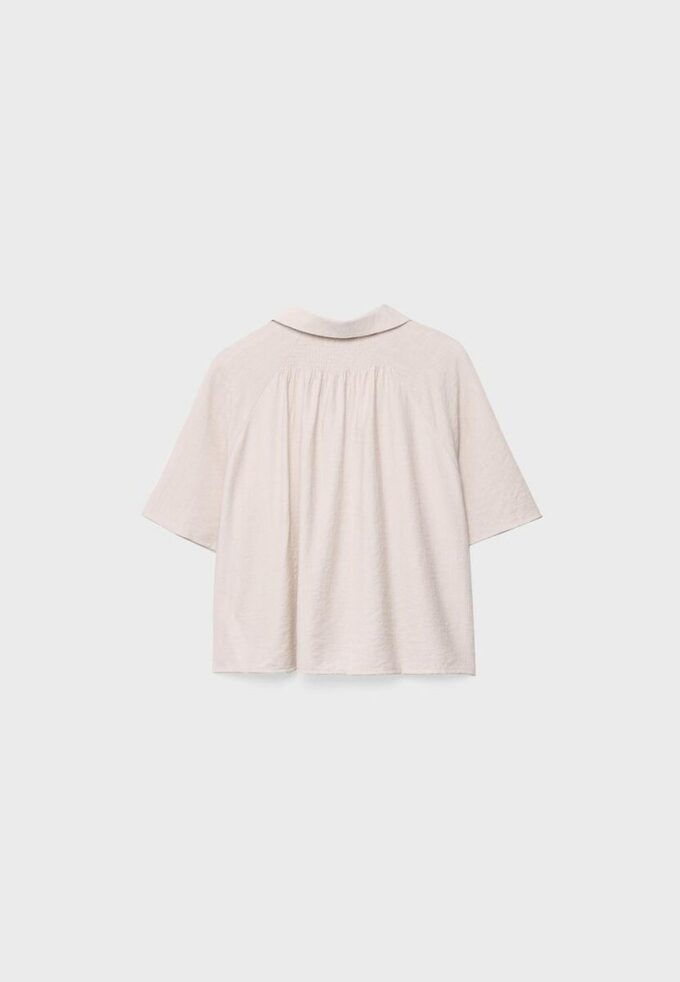 Camicia fluida abbottonata