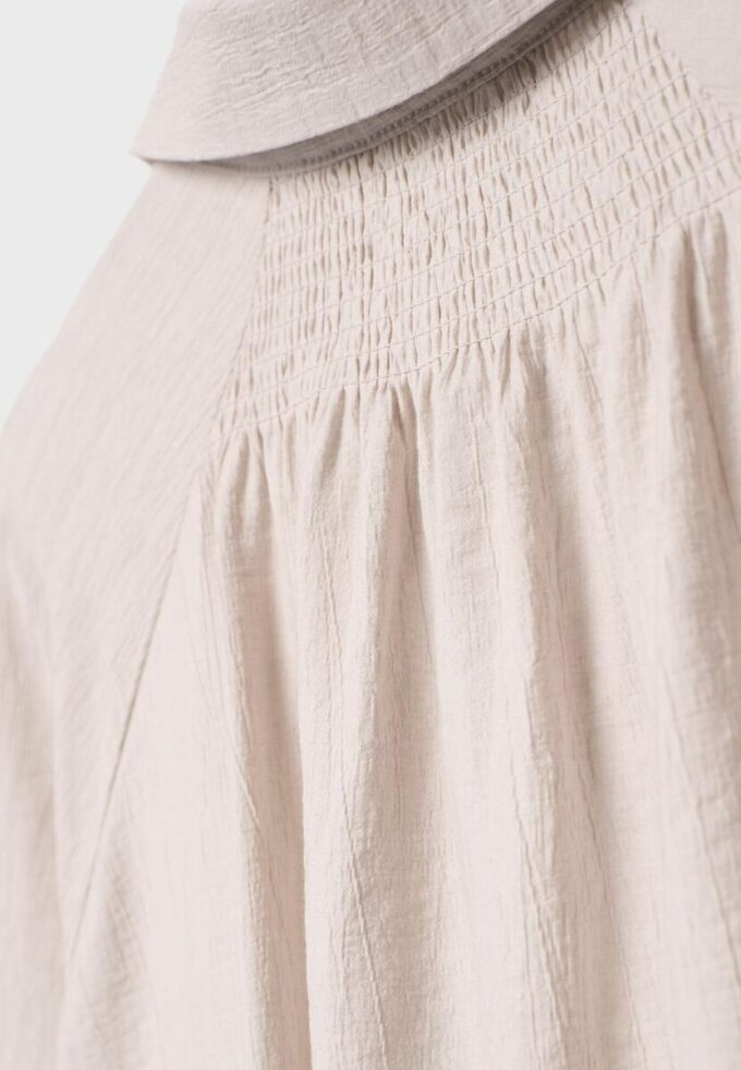 Camicia fluida abbottonata