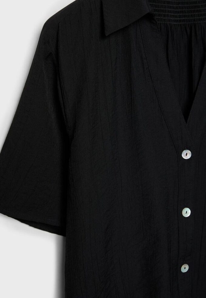 Camicia fluida abbottonata Camicia fluida abbottonata