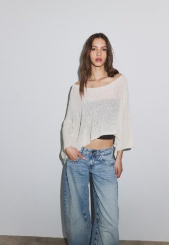 Cappa in maglia fine