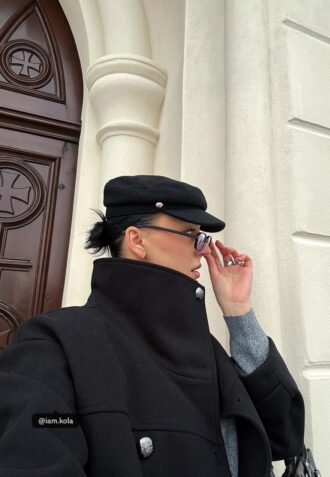 Cappellino da marinaio bicolore