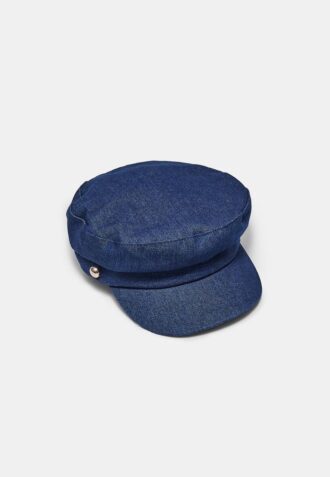 Cappellino da marinaio in denim