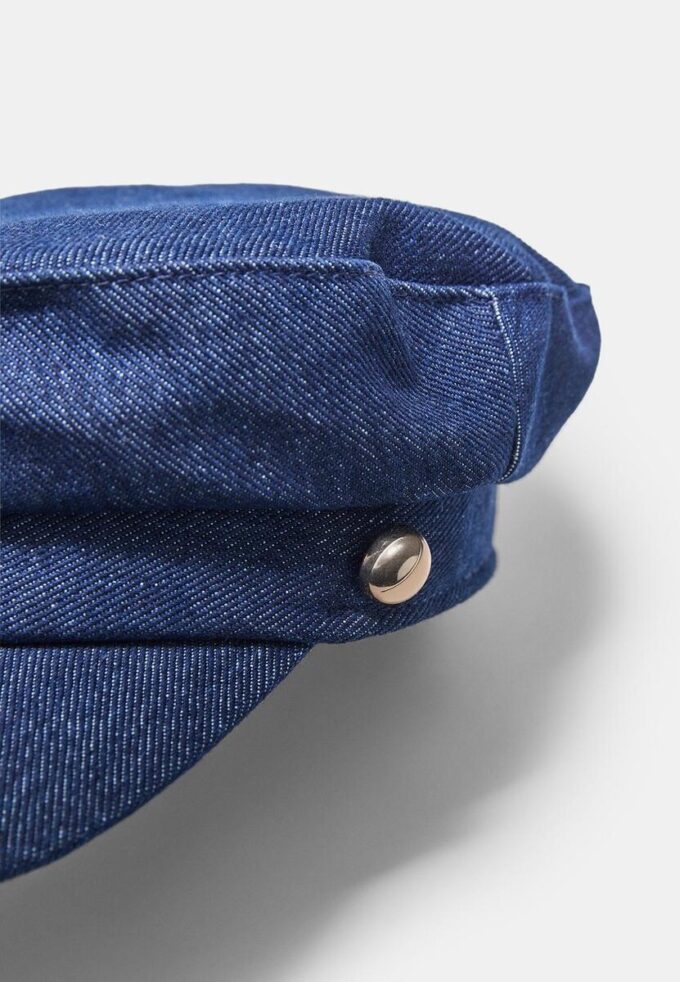 Cappellino da marinaio in denim