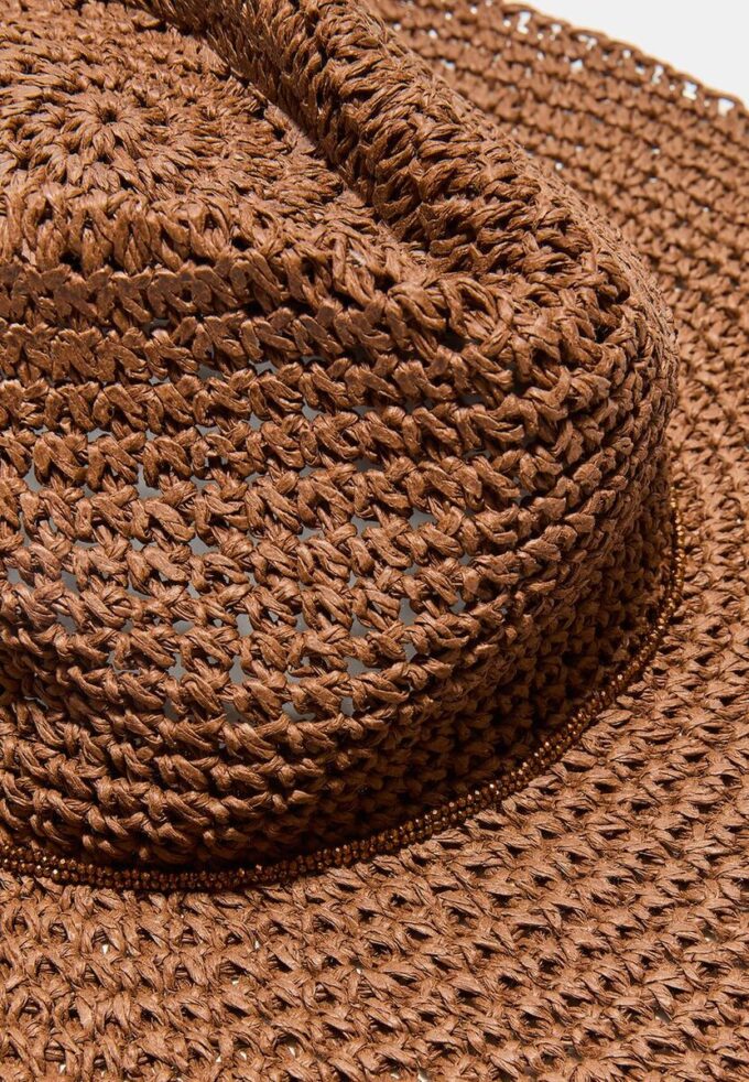 Cappello in rafia