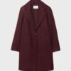 Cappotto midi abbottonato Soft Touch Cappotto midi abbottonato Soft Touch