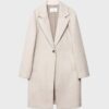Cappotto midi abbottonato Soft Touch