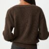 Cardigan in maglia con abbottonatura