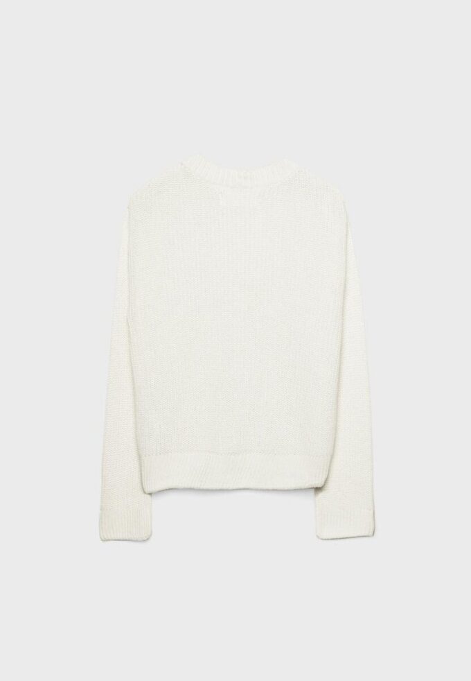 Cardigan in maglia con abbottonatura