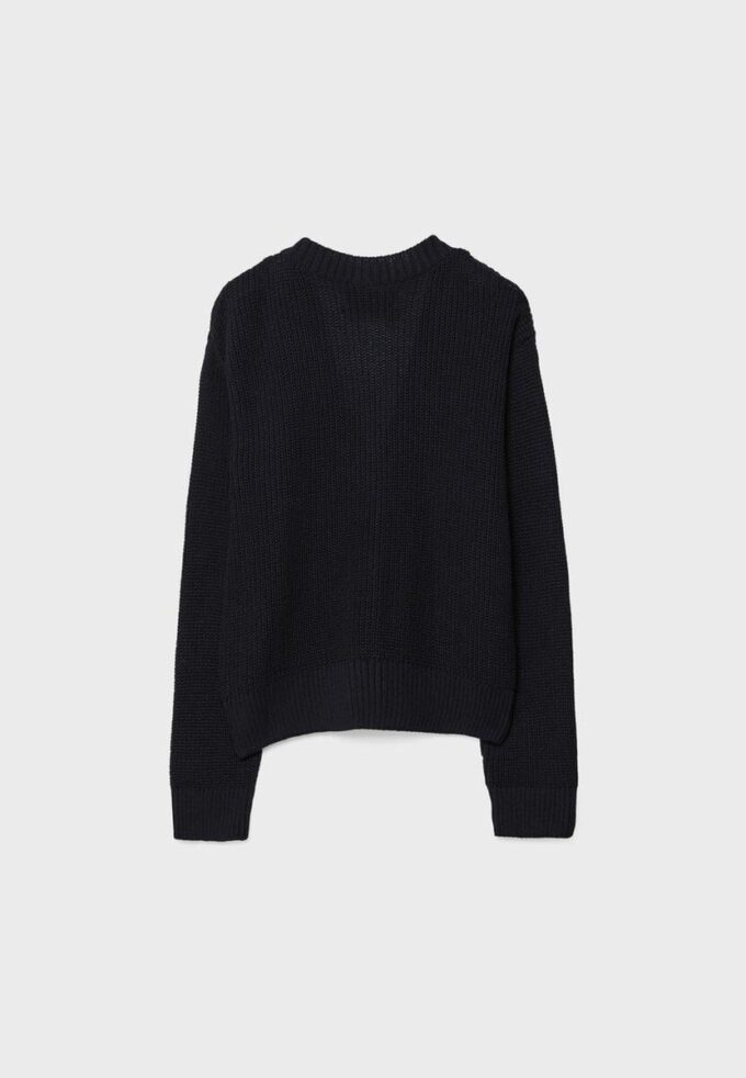 Cardigan in maglia con abbottonatura