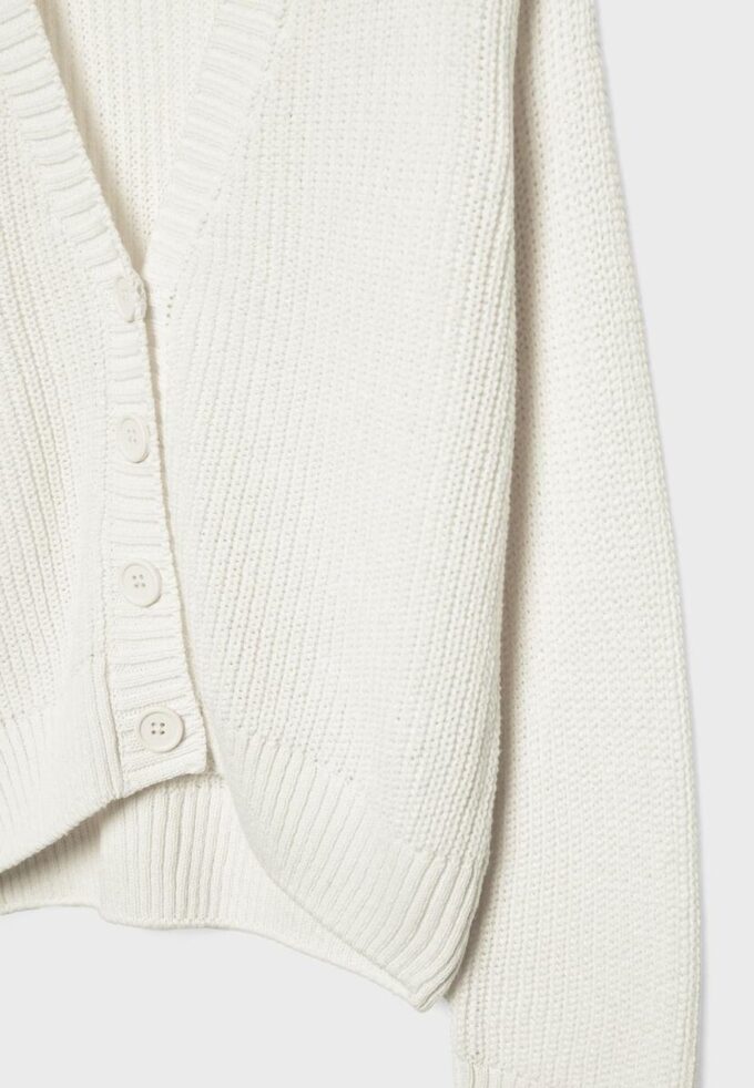 Cardigan in maglia con abbottonatura