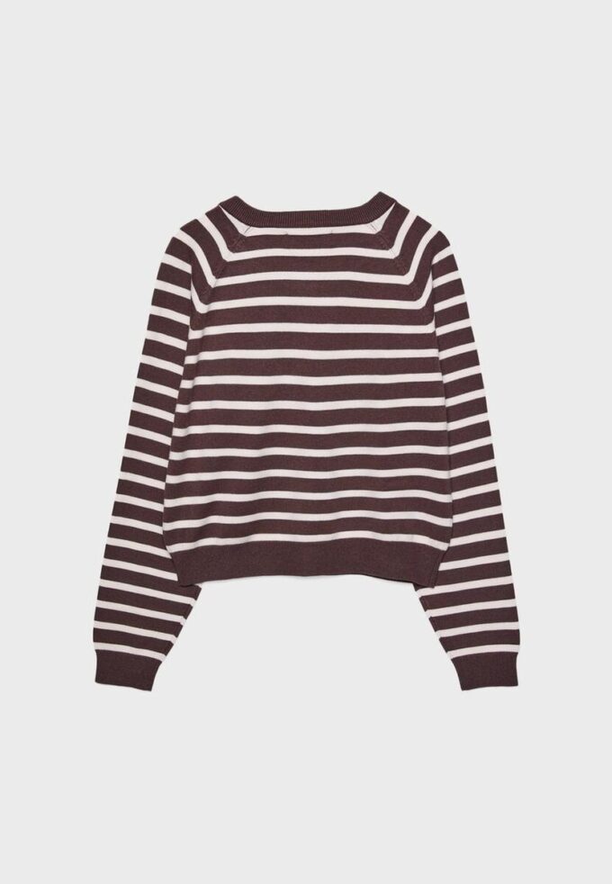 Cardigan in maglia con bottoni e maniche raglan Cardigan in maglia con bottoni e maniche raglan