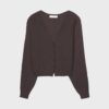 Cardigan in maglia con maniche a pipistrello Cardigan in maglia con maniche a pipistrello