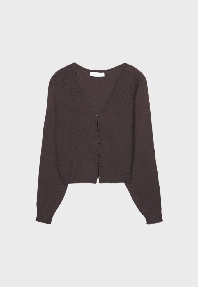 Cardigan in maglia con maniche a pipistrello Cardigan in maglia con maniche a pipistrello