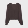 Cardigan in maglia con maniche a pipistrello Cardigan in maglia con maniche a pipistrello