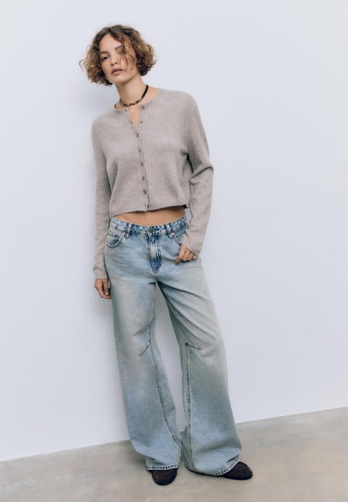 Cardigan Soft Touch in maglia morbida con bottoni