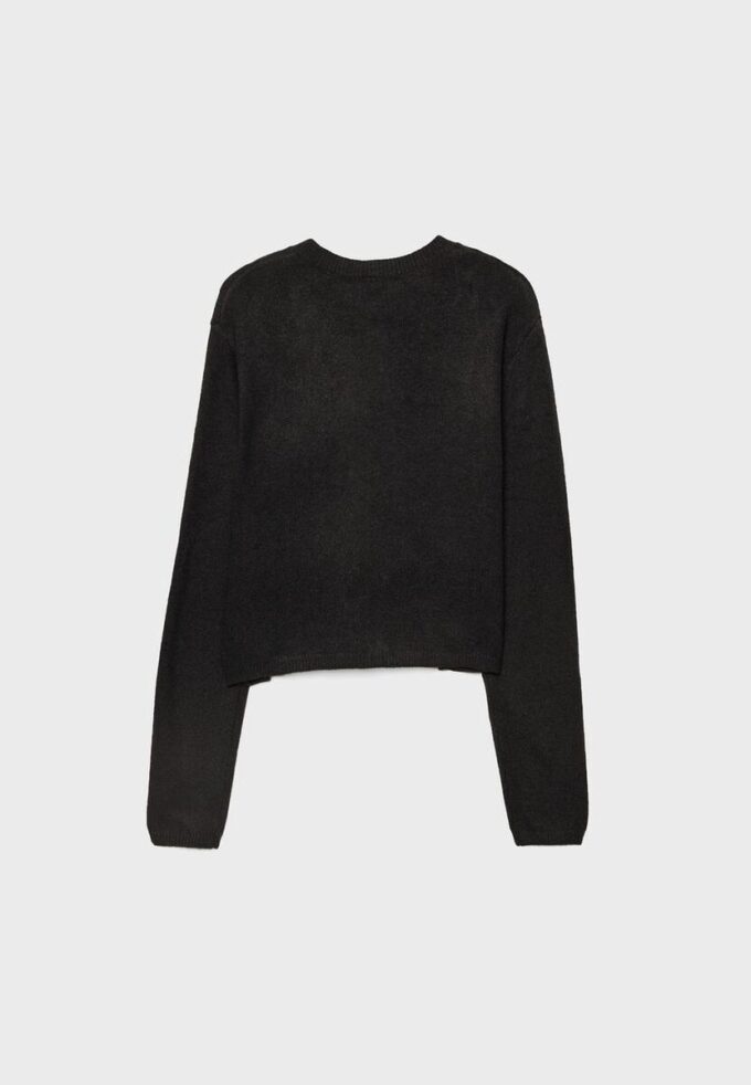 Cardigan Soft Touch in maglia morbida con bottoni