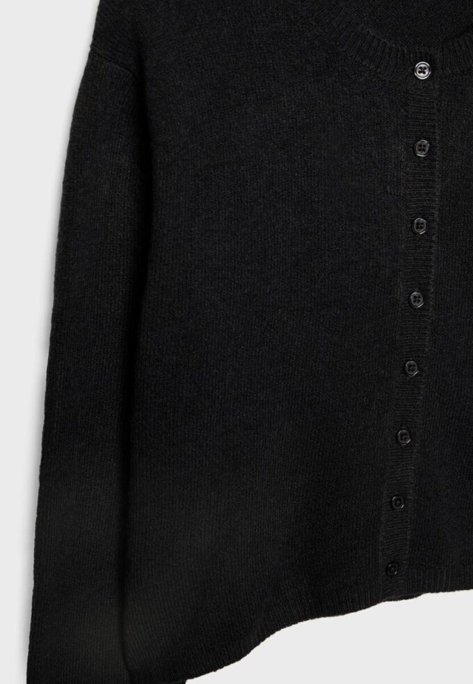 Cardigan Soft Touch in maglia morbida con bottoni