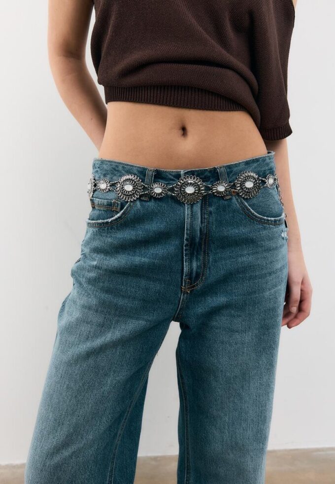 Cintura a catena floreale Cintura a catena floreale