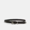 Cintura basic con fibbia da cowboy