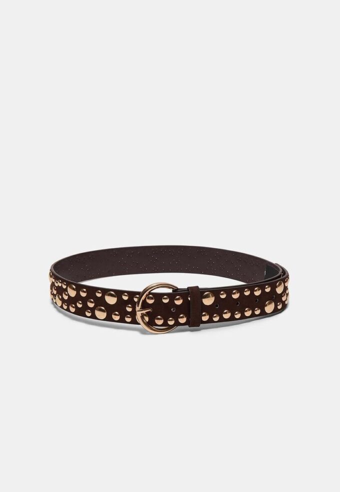 Cintura con borchie multiple irregolari