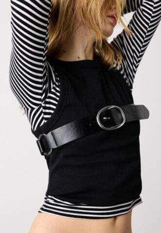 Cintura con fibbia laterale