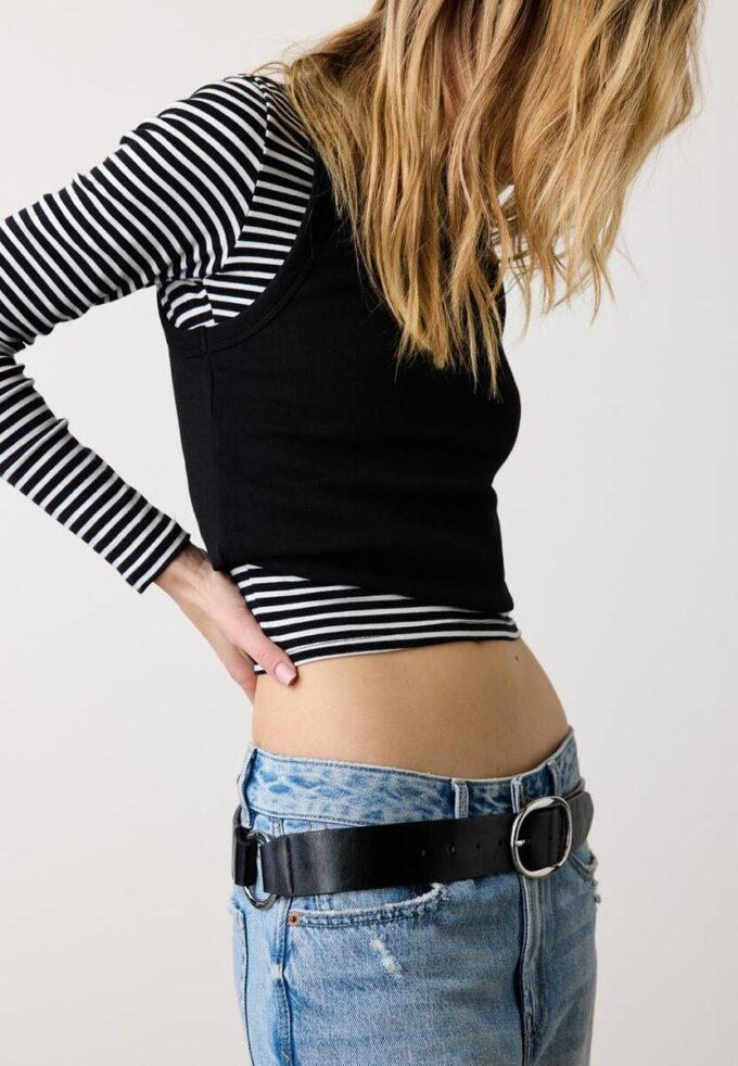 Cintura con fibbia laterale