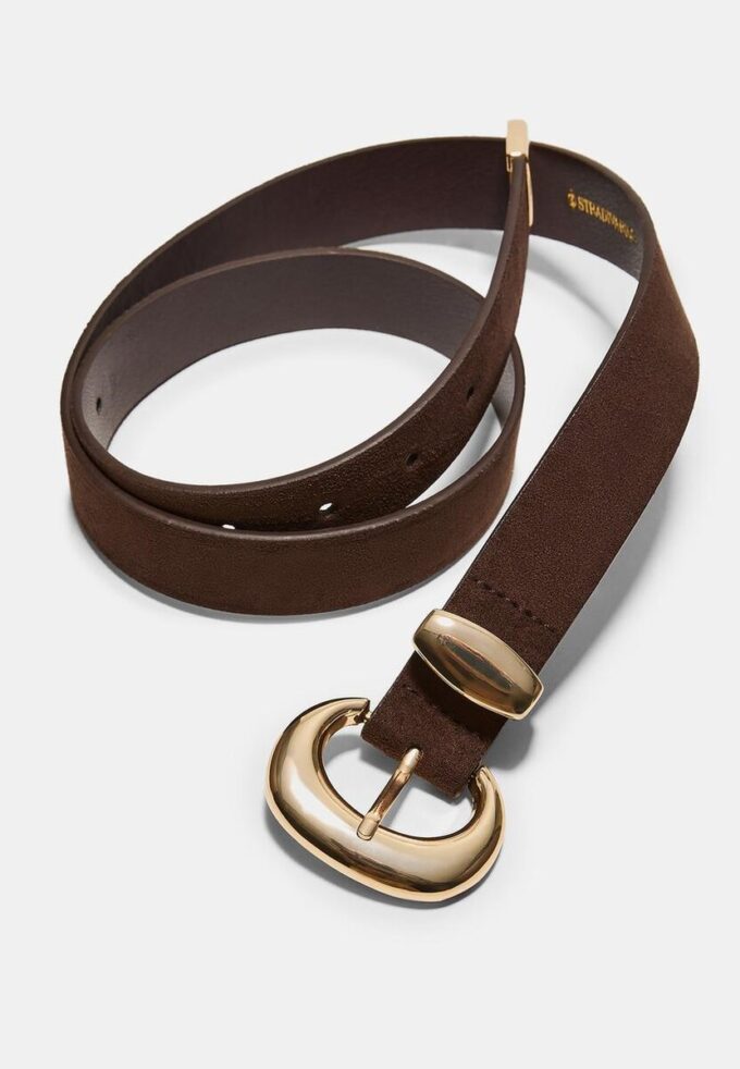 Cintura con fibbia massiccia