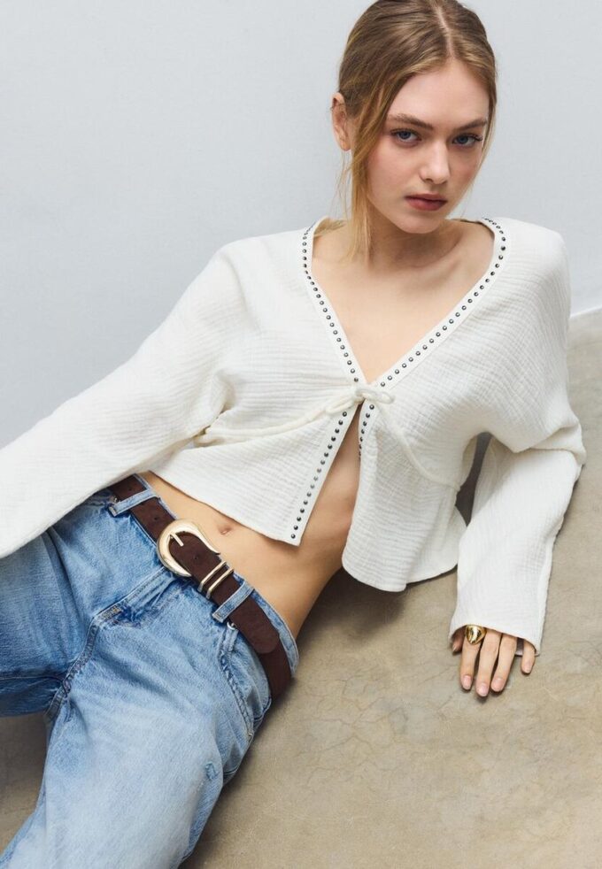 Cintura con fibbia organica