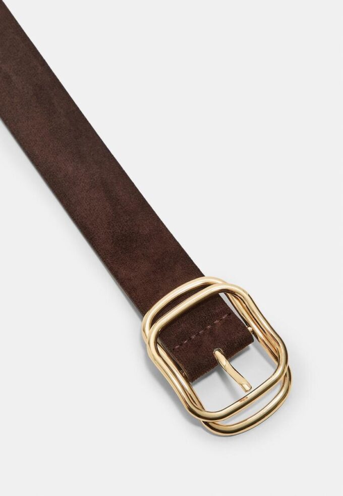 Cintura con fibbia sovrapposta