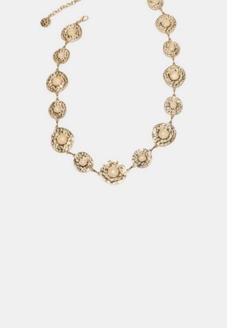 Cintura in metallo bicolore