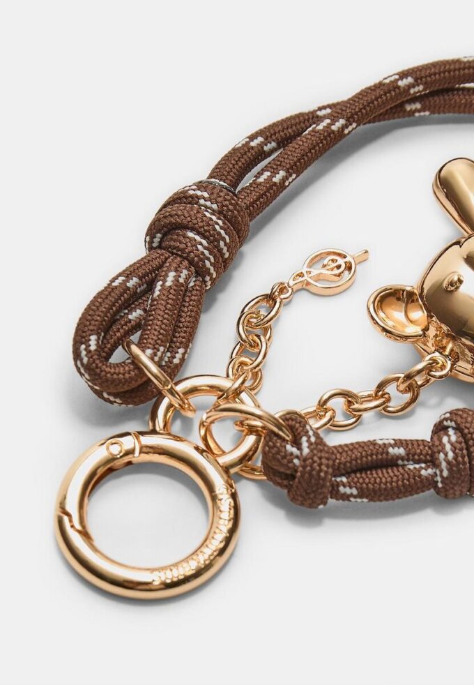 Ciondolo orsetto metallico